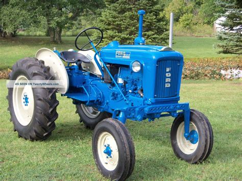 Starts first time, every time. . Restored ford tractors for sale